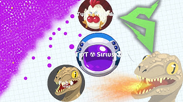 BEST LAST MAN STANDING EVER?!? Agar.io |  Gameplay w/ SIRIUS & NAHZ