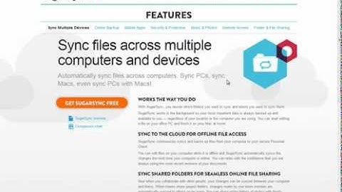 Online Backup Reviews - Sugar Sync