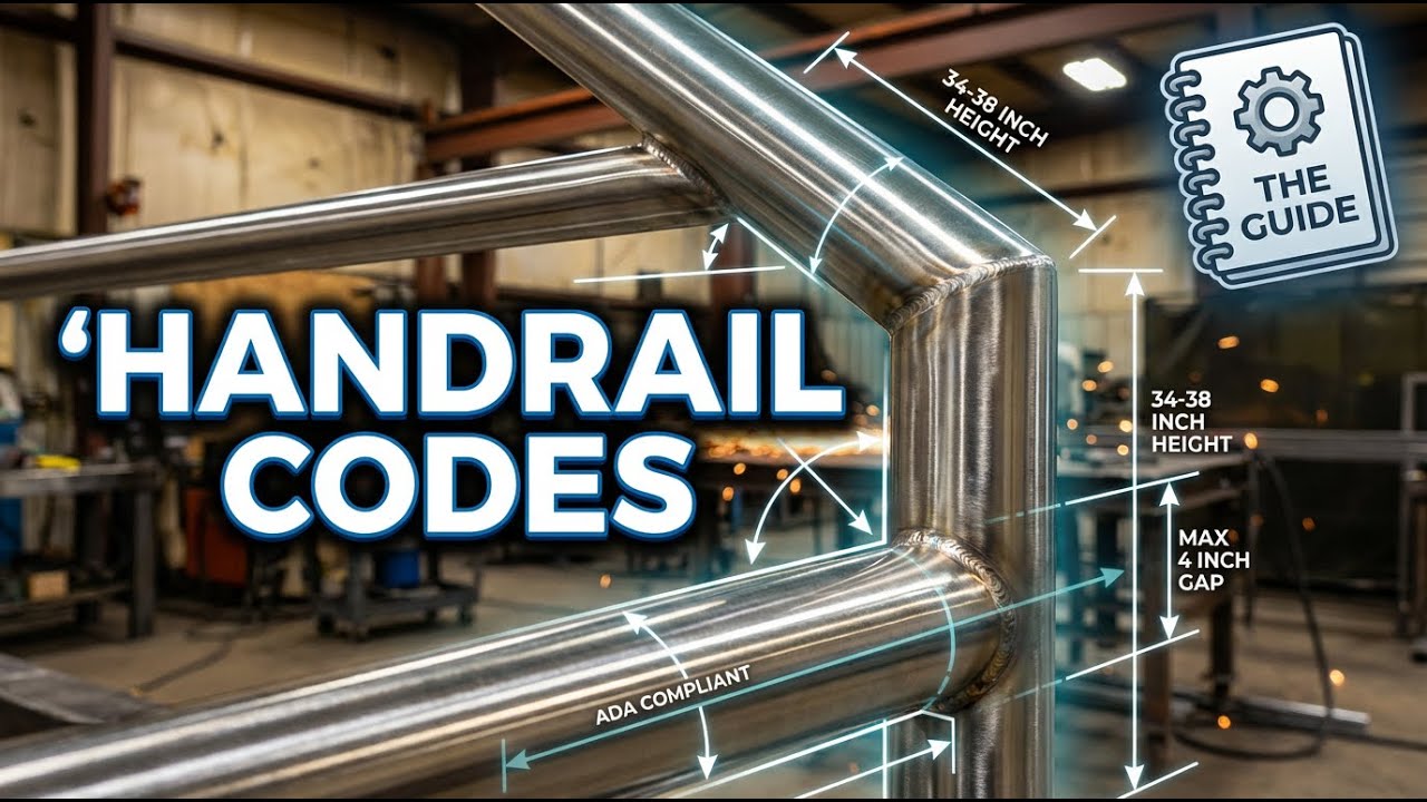 Handrails Welding Guide  Essential Terminology & Codes for Success