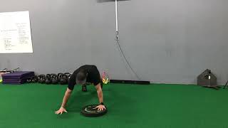 Alternating Hand Elevated Push Ups