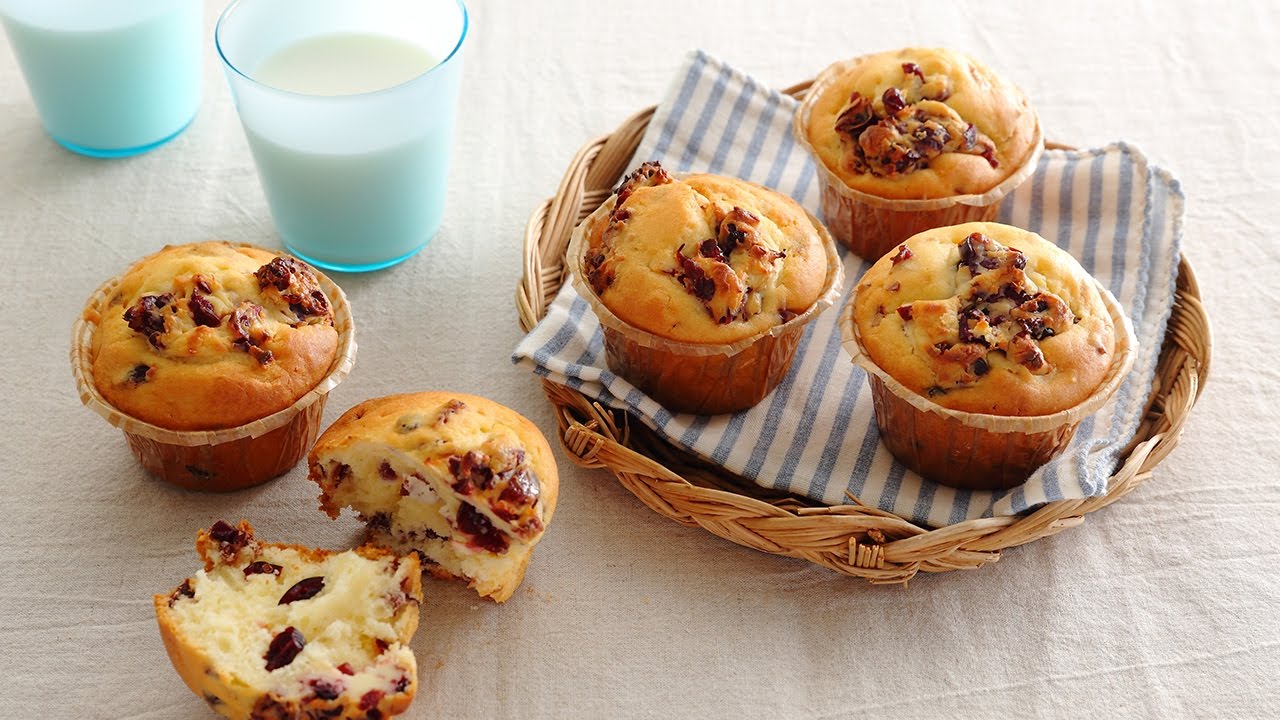 クリームチーズとクランベリーのマフィン 手作りキット Youtube