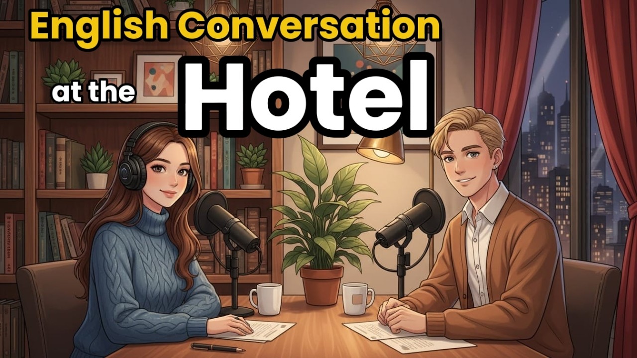 English at the Hotel — You Must Know These Phrases | Real Conversation Practice for Beginners