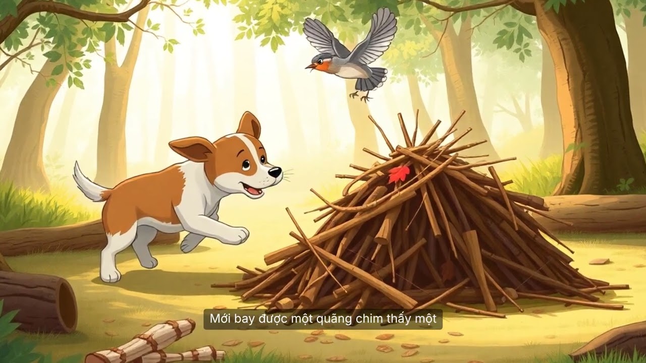 Chuột nhắt, chim sẻ và dồi nướng.#kechuyencotich #truyenaudio #baihoccuocsong