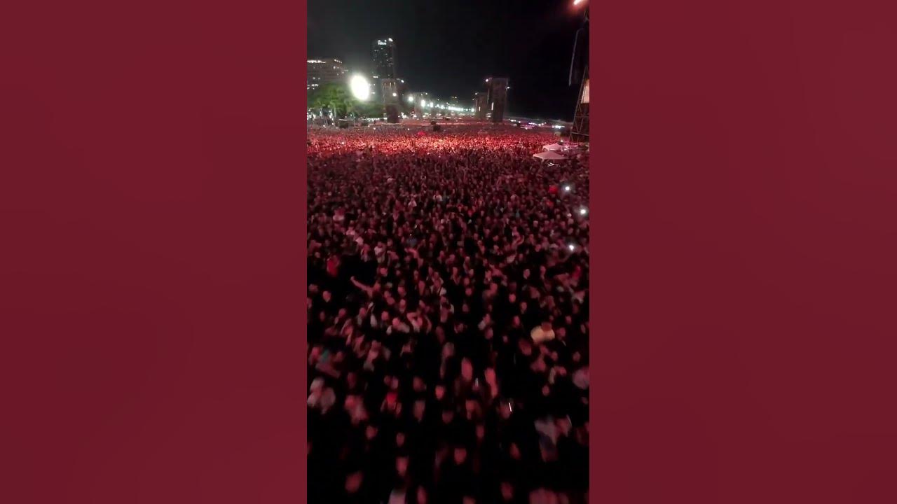 Lady Gaga Bradley Cooper-Shallow Brazil25 #nuevo #copacabana #edm #inédito #concert #ladygaga #drone