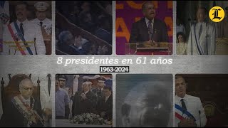 Línea de tiempo: 8 presidentes, y sus frases, en 61 años en República Dominicana