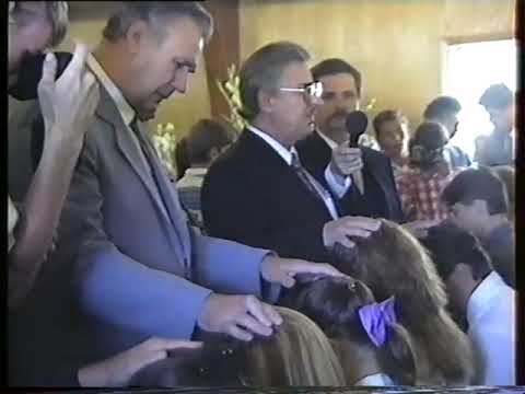Крещение 6/23/1991 часть2@FSEBC 1я Славянская Баптистская церковь #крещение #христианское_видео