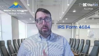 Hurricane Loss tax write off - Helene and Milton