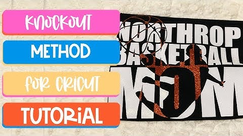 How To Use The Slice Tool In Cricut Design Space For The Knockout Method