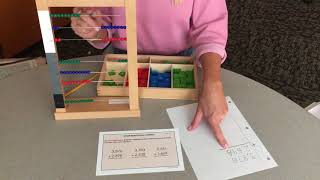 Montessori Small Bead Frame Addition
