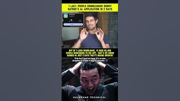 Dhruv Rathee’s AI App Shocks India | 1 Lakh Downloads in Just 2 Days 😱📲