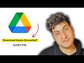 How To Fix Download Quota Exceeded For This File Error In Google Drive (2026)