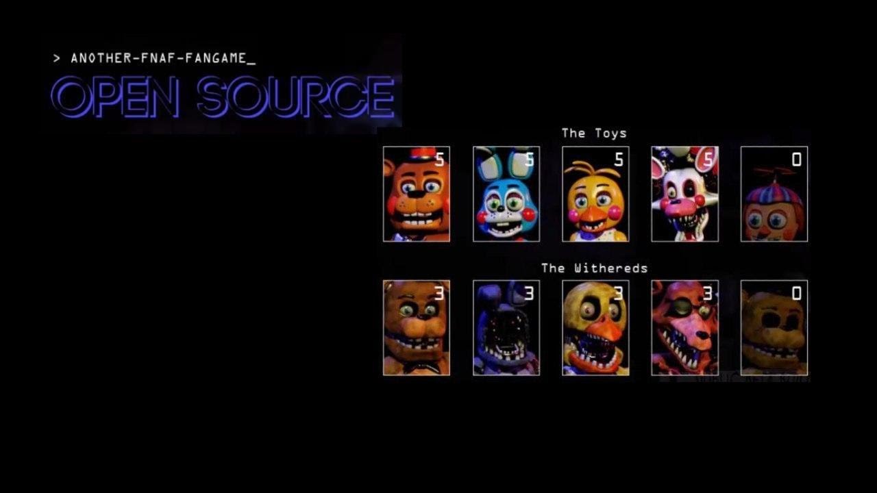 Fnaf sources. Another FNAF game open source. Another FNAF Fan-game: open source. Another FNAF Fangame: open source. Inferno FNAF Preview.