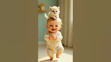 Baby Dancing A Dude Dude Dam Forest Lion Girls Baby Monkey Dude Dinho Viral30 1K Makeupless 