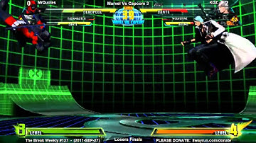 The Break Weekly #127 - MvC3 LF - MrQuotes VS KDZ