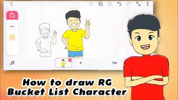 How To Draw @R.G Bucket List Character In Flipaclip | How To Make Animation|2D Animation|THE AD BRO