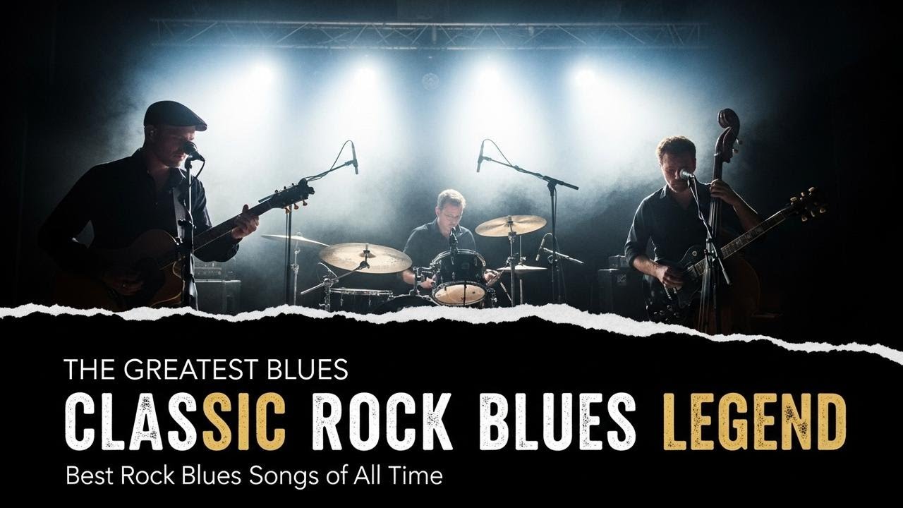 Muddy Waters, ZZ Top, Eric Clapton, Jimi Hendrix, BB King – Blues Rock Authentic Sound