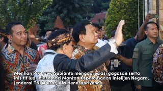 Andika Perkasa Dampingi Pak Prabowo Lihat Kratonnya, Hadir Hingga Memuji Kebugaran Hendropriyono