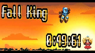 Fall King 0:49:61 (Jump King reverse Speedrun)(점프킹)