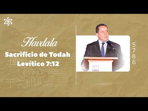 Sacrificio de Todah Levitico 7:12 | Yovel 🇨🇴