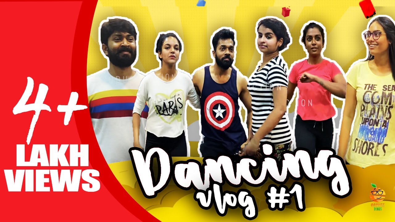 Dance Vlog #1 ft. Sivaangi |Roshini |Dhiraviyam |Pavithra |Kiran |Archana | Orange Heads Production