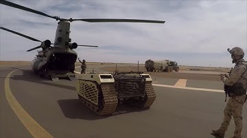 The THeMIS takes its first flight in a helicopter