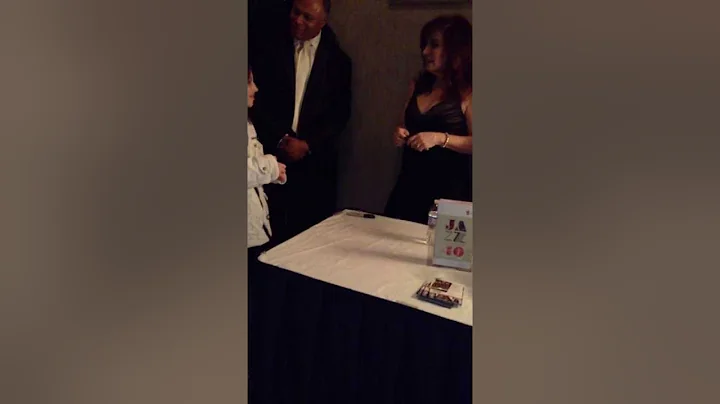 Kayla sings for Debbie Gravitte and Byron Striplin...