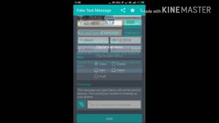 How to create fake text message 100% worked