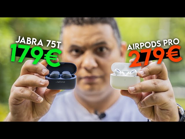 JABRA 75T vs AIRPODS PRO : quels sont les meilleurs écouteurs sans-fil ? -  YouTube