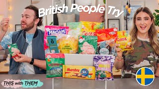 British People Try Swedish Candy!  This With Them