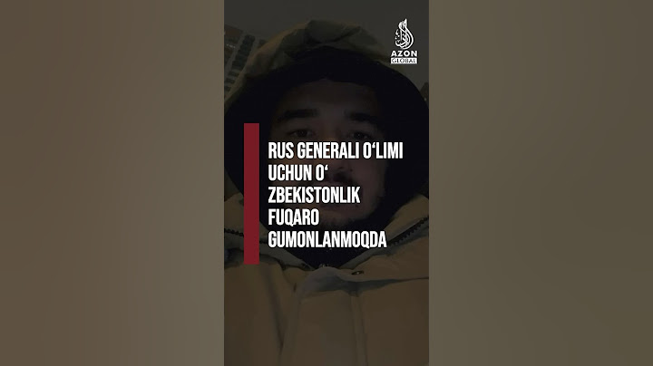 Rus generali o‘limi uchun O‘zbekistonlik fuqaro gumonlanmoqda  | @Azon_Global