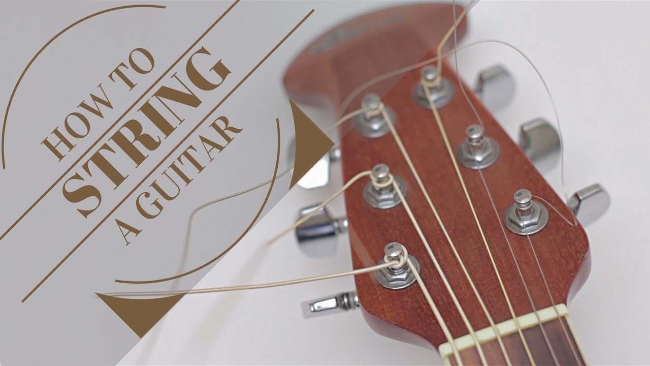 Axe String How to String a Guitar - Axe Tuts S02E08 - YouTube