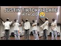 Sb19 justin tiktok update with josh  p4niszt t4yong lah4t p4r3