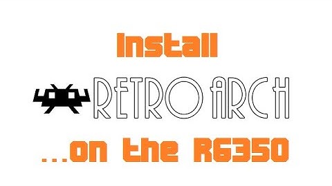 RG350 - Install RetroArch and setup