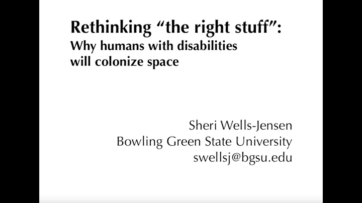 Sheri Wells-Jensen | Rethinking the "Right Stuff":...