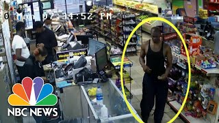 Chauvin Trial: Surveillance Video Shows Inside Convenience Store | NBC Nightly News