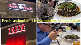 Live Eel and fresh noodles in Las Vegas!