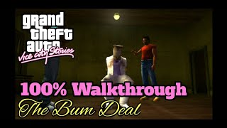 GTA VCS 100% Walkthrough: The Bum Deal