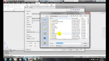 AutoCAD II 29-32 Plotting to a PLT File