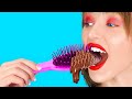 HOW TO SNEAK FOOD FROM TEACHERS! || Funny Food Hacks And Pranks by 123 Go! GOLD