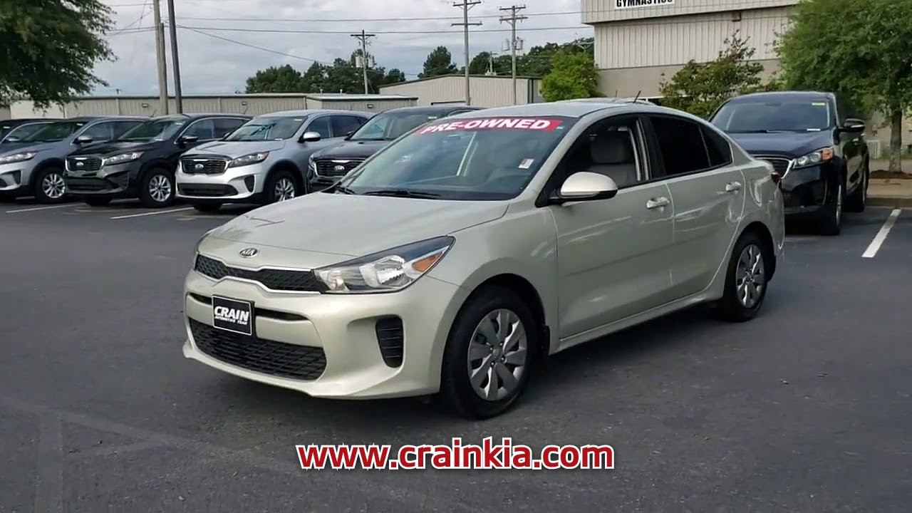 SOLD USED 2018 KIA RIO S AUTO at Crain Kia North Little Rock (USED