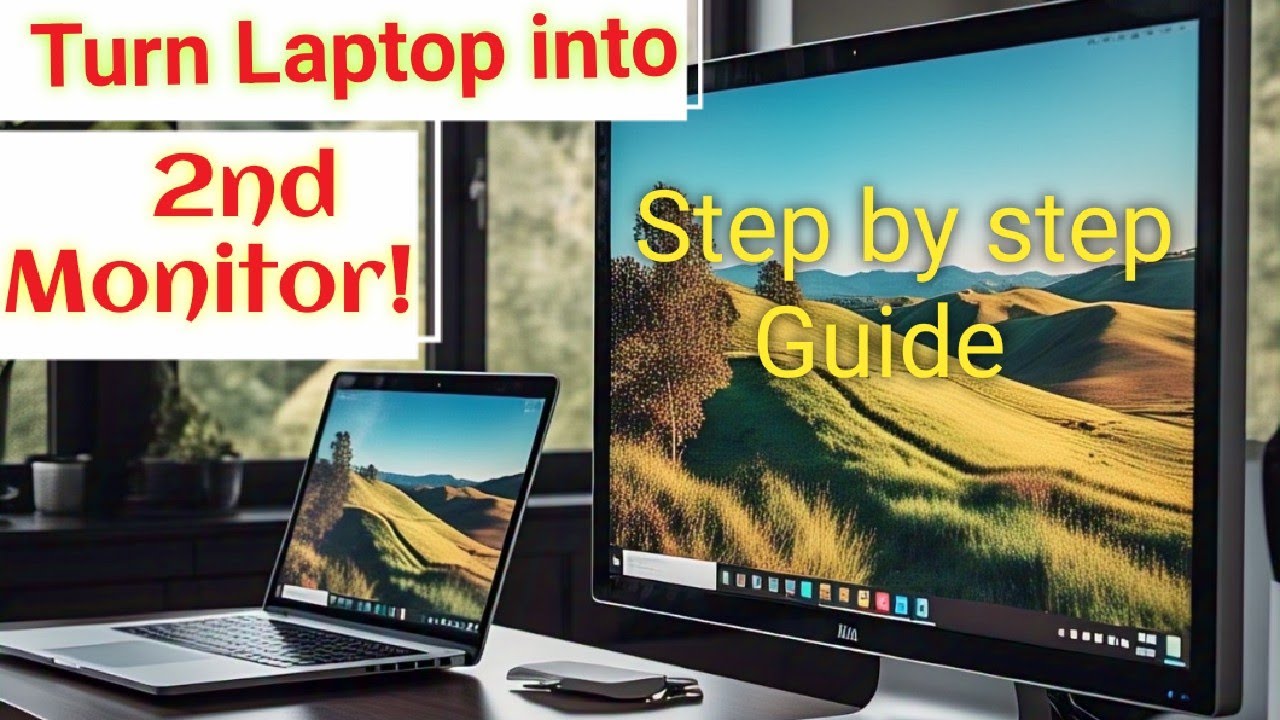 Turn Your Laptop into a Second Monitor! (Wireless Display Setup Guide)