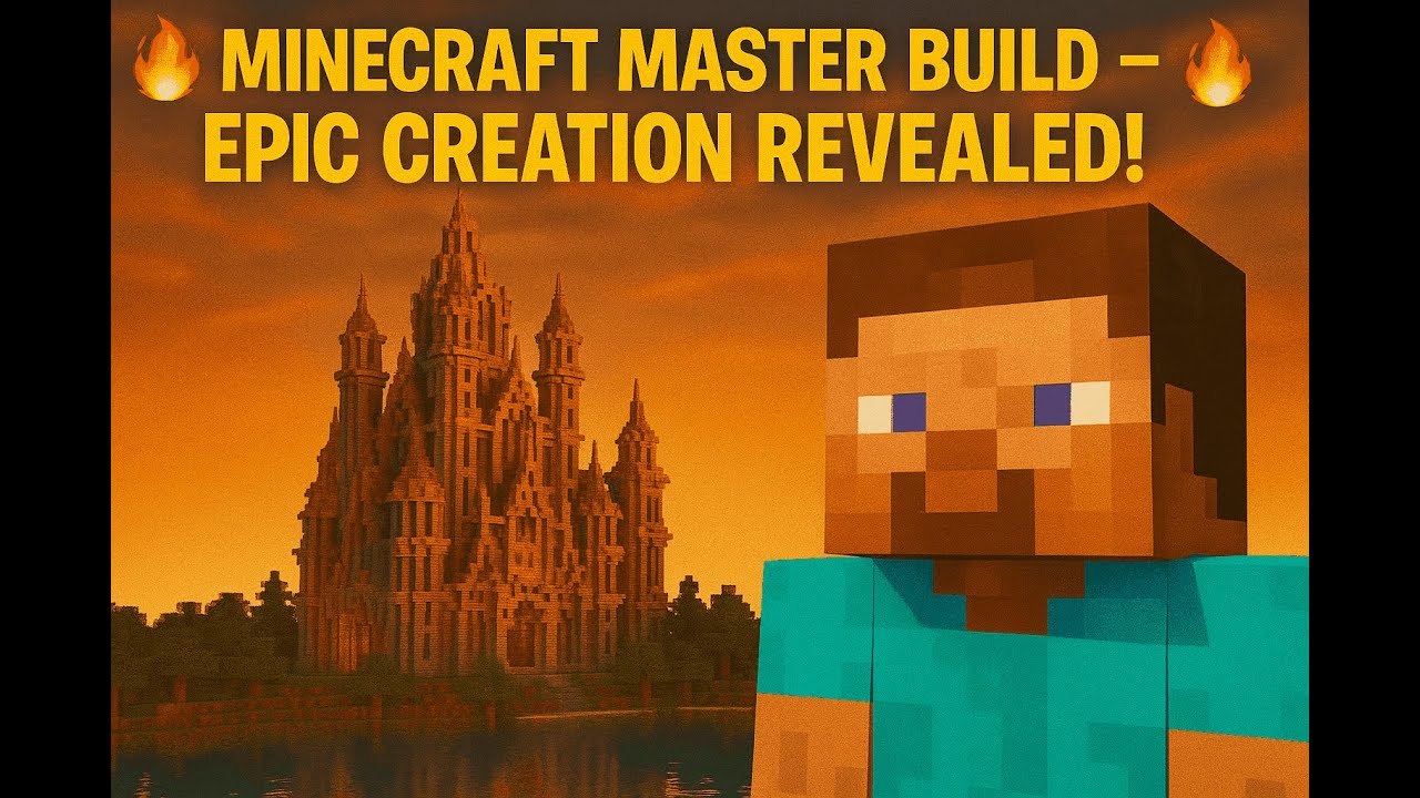 🔥 MINECRAFT MASTER BUILD – EPIC CREATION REVEALED! 🔥 - YouTube