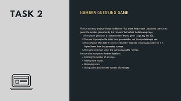 Oasis Infobyte JAVA Development Internship Task No.2 |NUMBER GUESSING GAME Using JAVA #oasisinfobyte