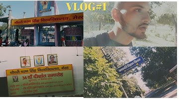 CCS University Campus Meerut  34th Convocation Ceremony Rehearsal 2022 VLOG || 34th दीक्षांत समारोह