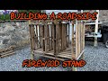 #229 Finally Building a Roadside Firewood Stand!!