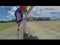 England batsman Jonathan Trott faces Adil Rashid leg-spin - GoPro footage