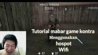 Tutorial mabar game kontra menggunakan multiplayer local/hospot wifi screenshot 4