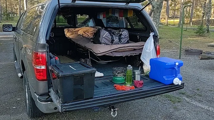 Truck Camping in Ouachita National Forest