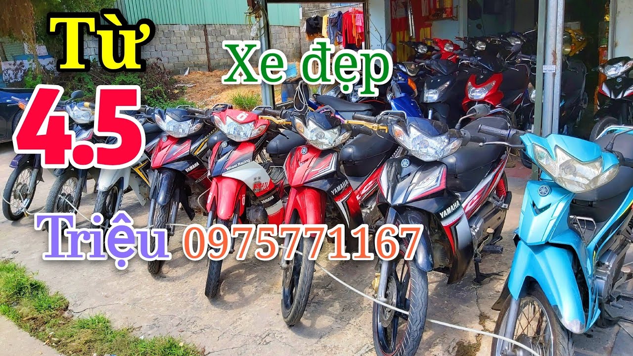 Xe cũ giá từ 4 triệu rưỡi tại tiệm xe cũ Công Vỹ- Bình... - youtube