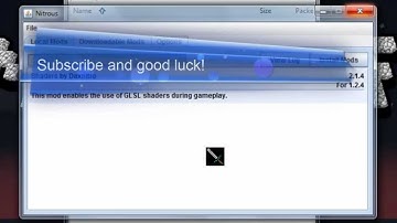 How to install Sonic Ethers Unbelievable Shaders for Minecraft 1.2.5\1.2.4